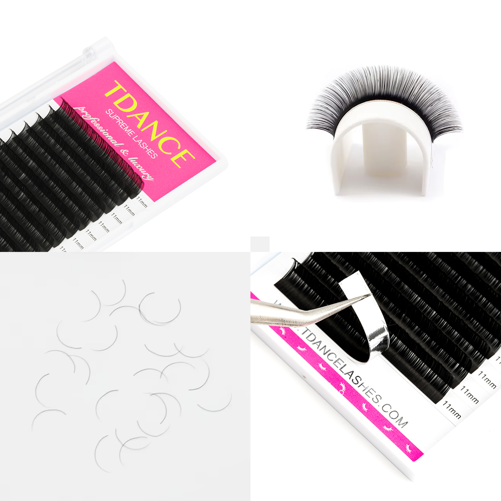 TDANCE extensión de pestañas 1 - Eyelash Extension Korea reseña y precio