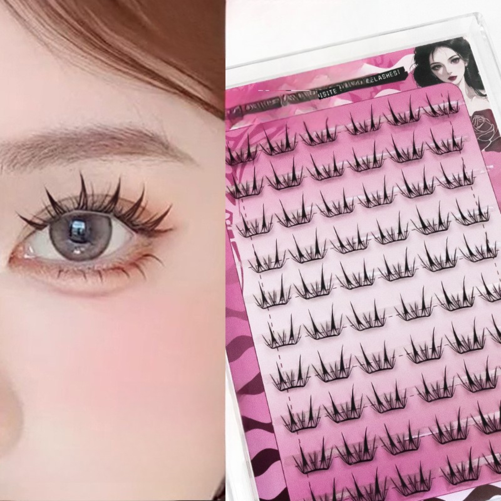 Pestañas Postizas Autoadhesiva - Eyelash Extension Korea reseña y precio