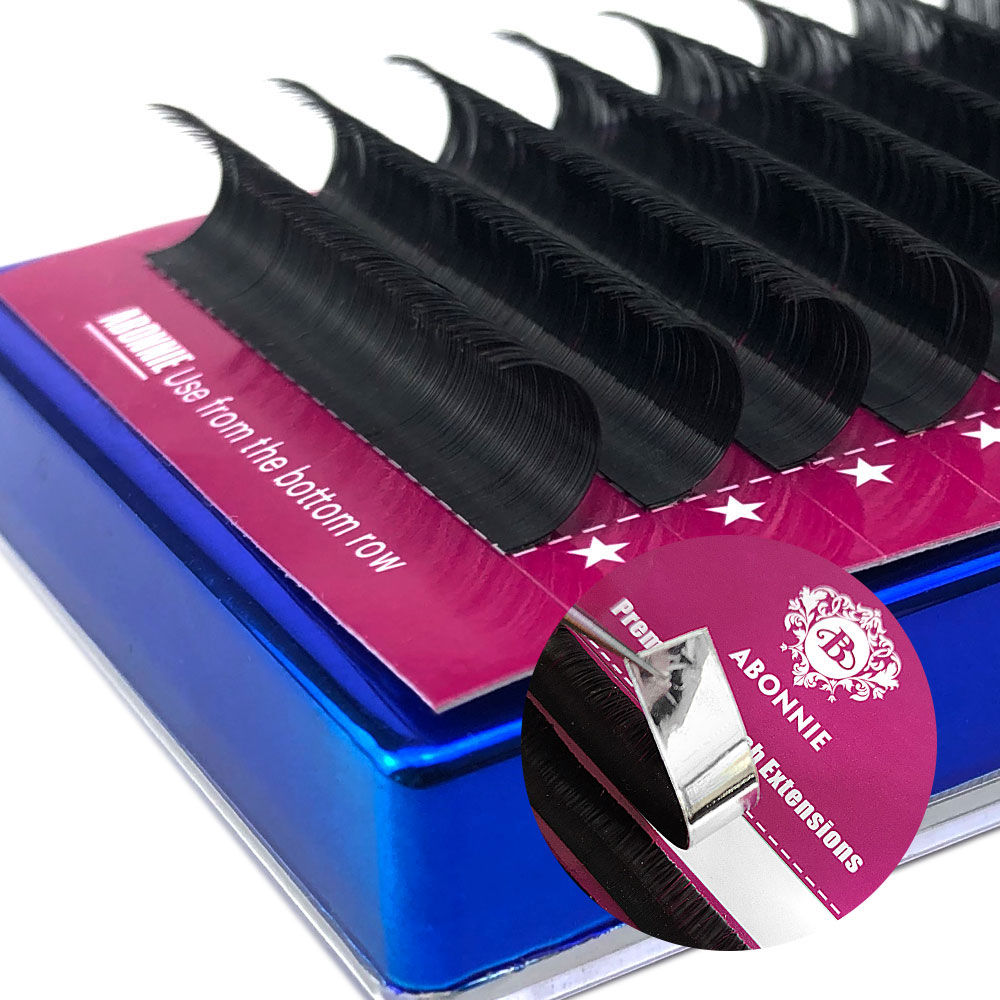 Abonnie B Curl 8-15 mm Pestaña - Eyelash Extensions Classic reseña y precio