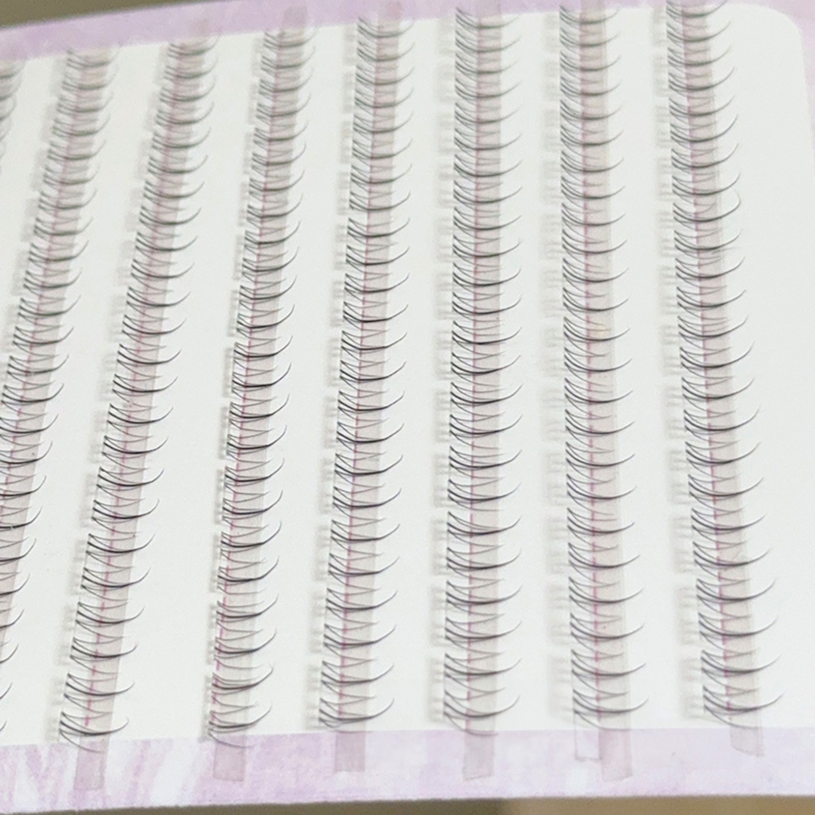 Pestañas postizas con parte in - Eyelash Extension Korea reseña y precio